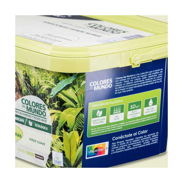 Paint Bruguer Amazonas 4 L Soft green