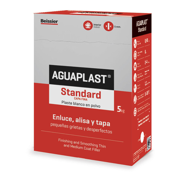 Powdered plasters Aguaplast 70002-007 Standard White 5 kg