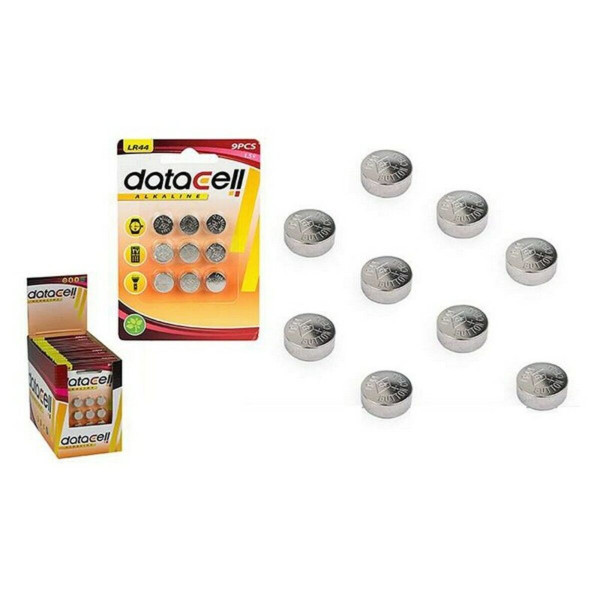 Alkaline Button Cell Batteries LR44 13870 9 Pieces