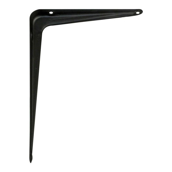 Wall Bracket AMIG 1-6037 Shelves Black Steel (17,5 x 15 cm)