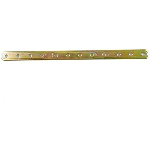 Fixing Plate AMIG 505-12130 Bichromated Golden Steel (206 x 20 mm)