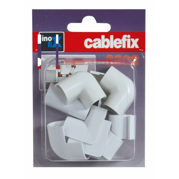 Connecting Tube Inofix 2202 White 10 Pieces 10,5 x 10 mm