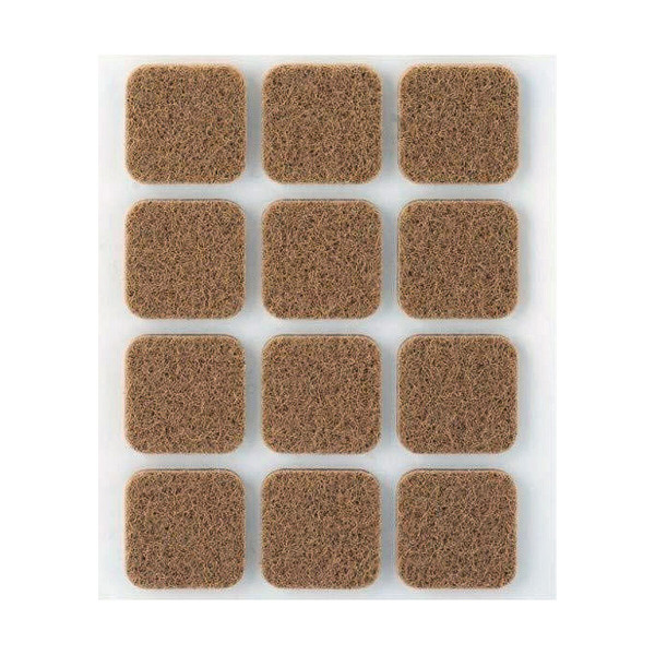 Patches Inofix 22 x 22 mm Felt Adhesive 12 Units