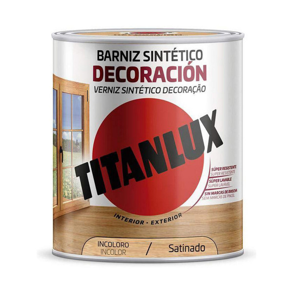 Varnish Titanlux M11100414 250 ml Mahogany Satin finish