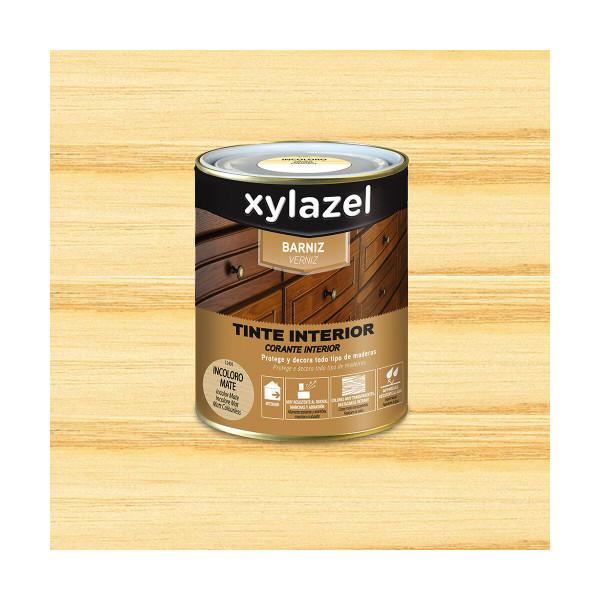 Varnish Xylazel 5396045 Inside Dye 750 ml Colourless Matt