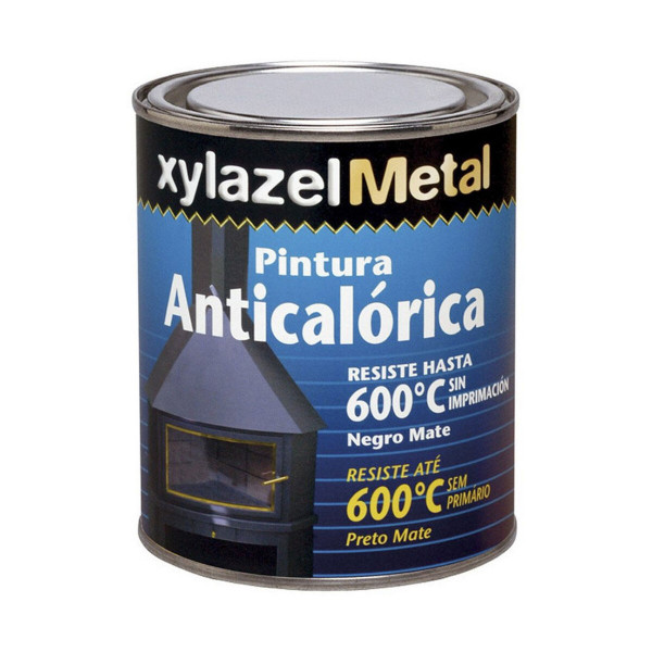 Anti-heat paint OXIRITE 5398040 Metal Black 375 ml