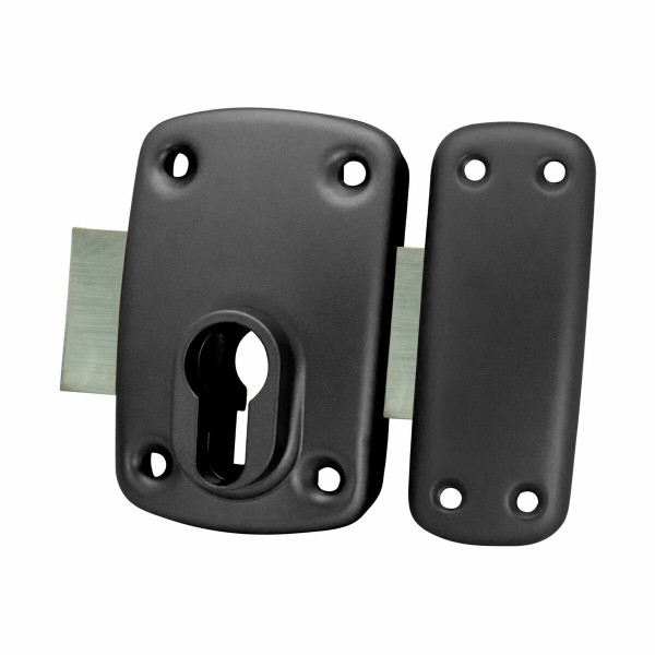 Safety lock IFAM X5 Overlay Steel Dark grey 110 mm