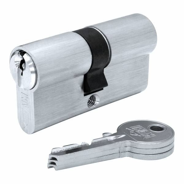 Cylinder IFAM F5S4040N nickel European Silver Brass Long camlock (80 mm)