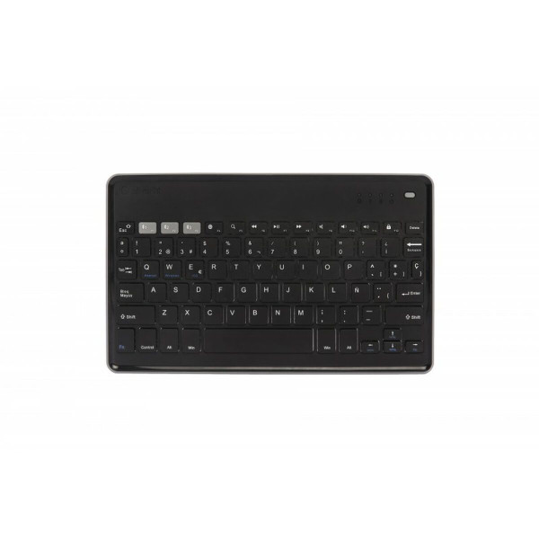 Bluetooth Keyboard with Support for Tablet Silver Electronics 111936840199 Black