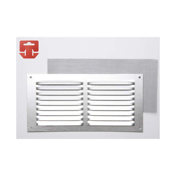 Grille Fepre Mosquito net Aluminium Chromed (10 x 10 cm)