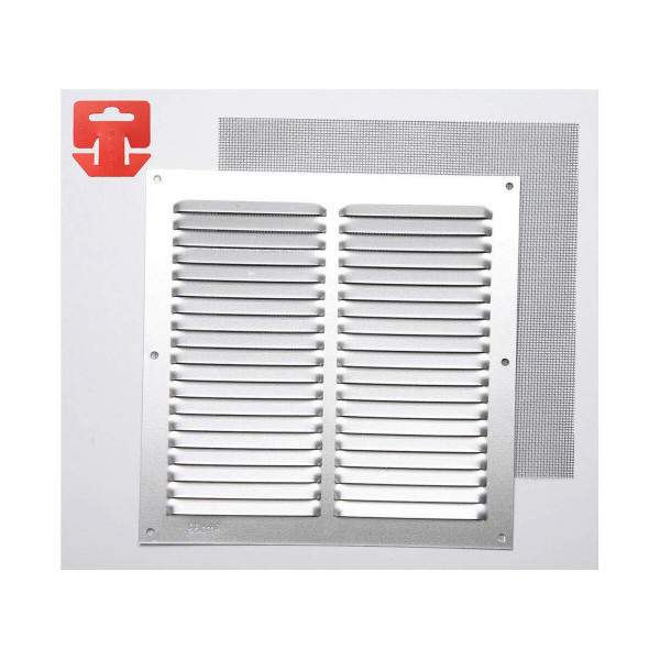 Grille Fepre Mosquito net Aluminium Chromed (20 x 20 cm)