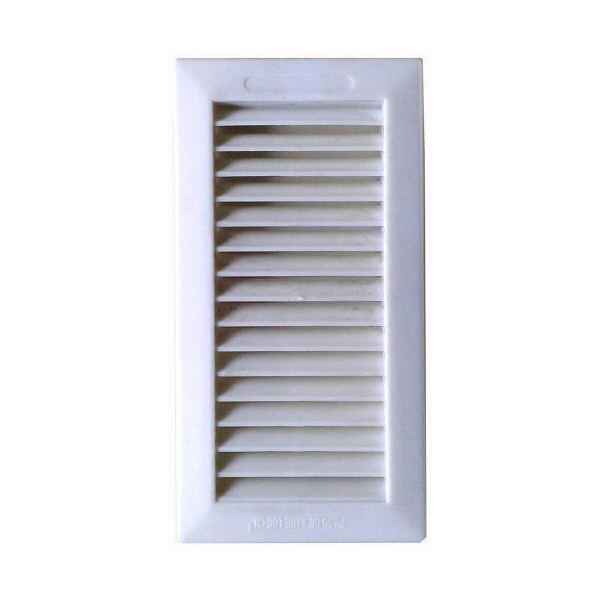 Grille Fepre Embeddable White ABS (13,3 x 26 cm)