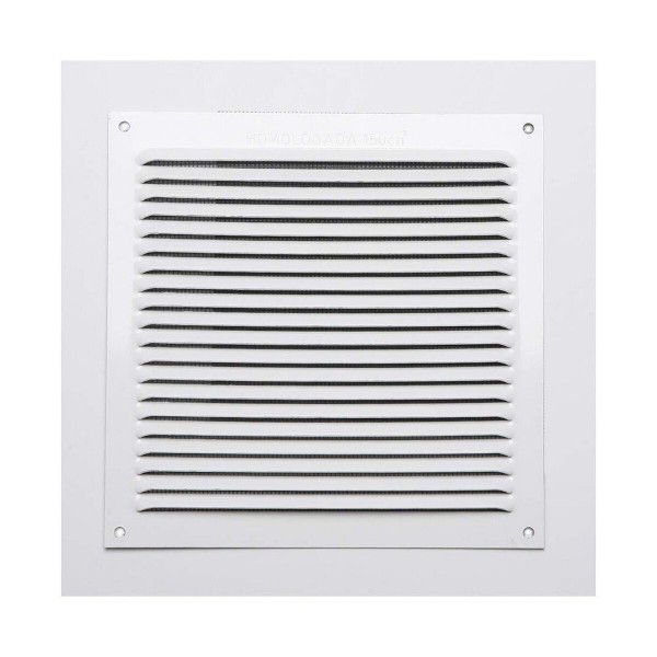 Grille Fepre Aluminium White (17 x 17 cm)