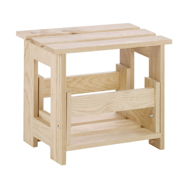 Folding Stool Astigarraga Pinewood (42 x 26,5 x 45,6 cm)