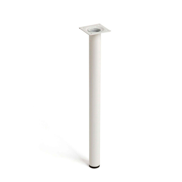 Legs Rei 401g Cylindrical Steel White Modern (Ø 3 x 40 cm)