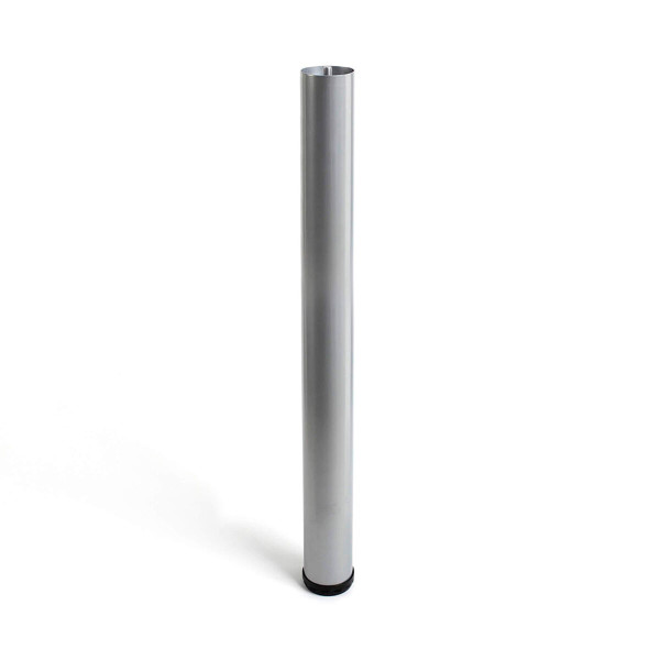 Legs Rei 406g Adjustable Cylindrical Silver Steel (Ø 7,6 x 71 cm)