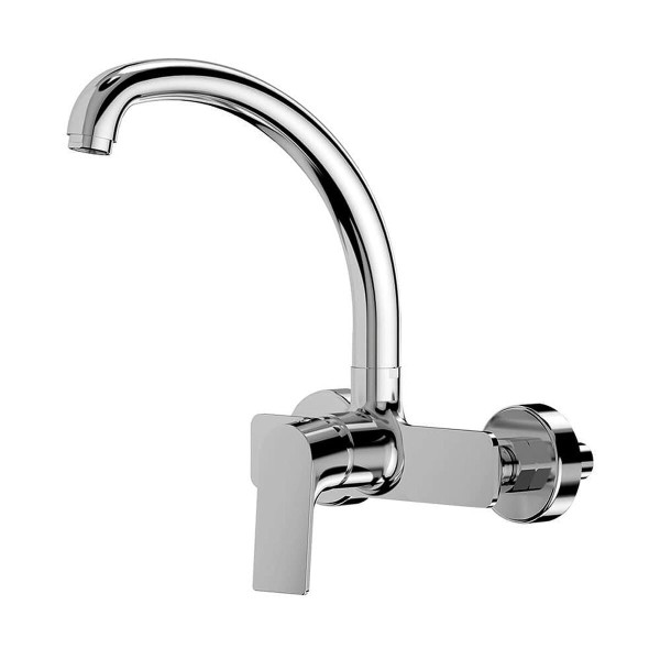 Mixer Tap EDM Cascais Sink Stainless steel Zinc Brass