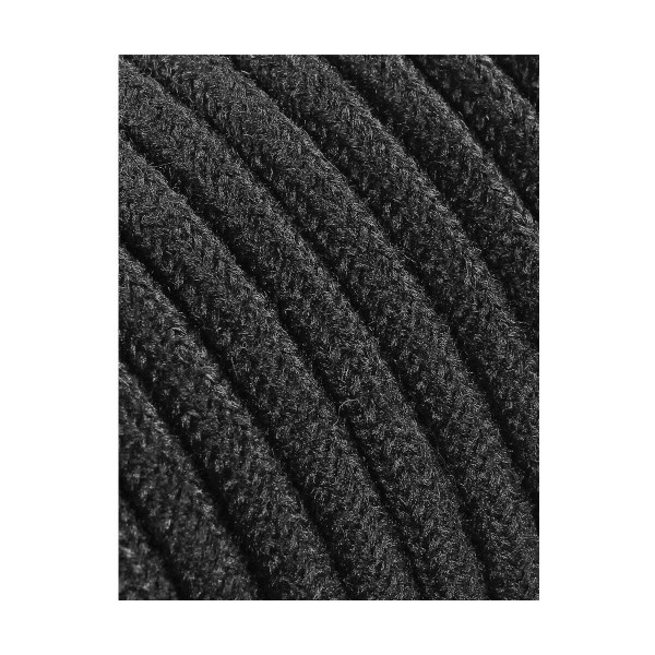 Cable EDM C41 2 x 0,75 mm Black Textile 5 m