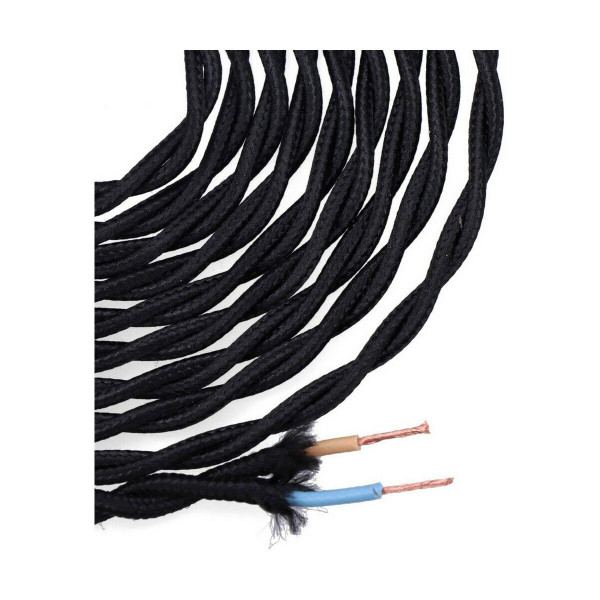 Cable EDM C41 2 x 0,75 mm Black 5 m