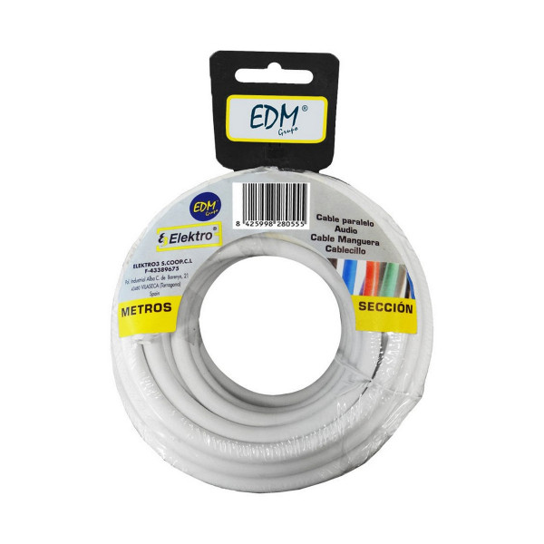 Cable EDM 3 x 2,5 mm White 25 m