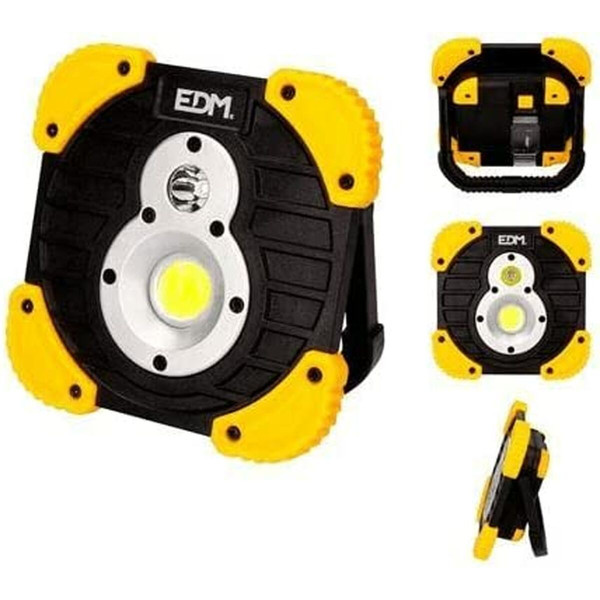 Torch LED EDM XL Rechargeable Spotlight Yellow 2200 mAh 15 W 250 Lm 750 lm