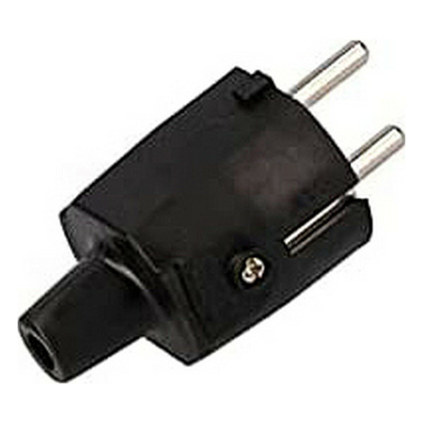 Socket plug EDM Black IP44 16 A