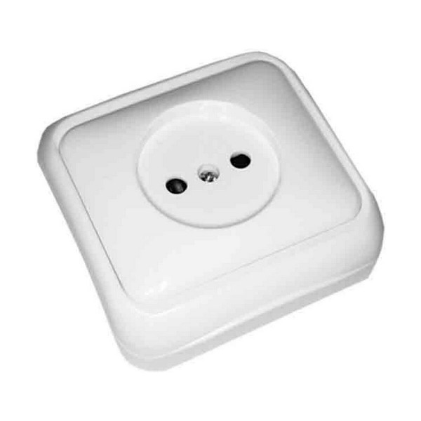 Plug socket EDM Spa White 16 A Surface