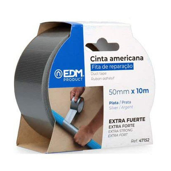 Duct tape EDM Grey (50 mm x 10 m)