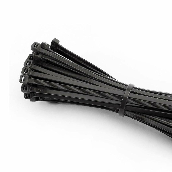 Nylon Cable Ties EDM 150 x 4,5 mm Black Reusable 100 Units