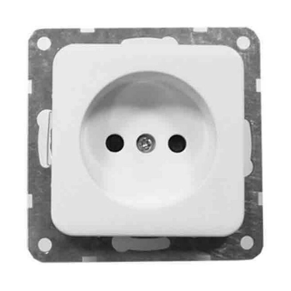 Plug-in base EDM Term White 250 V 16 A Embedded, built-in