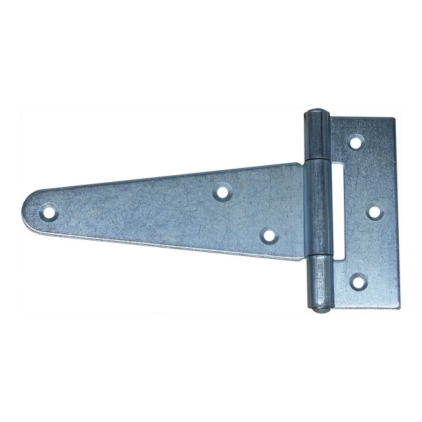 Hinge EDM Silver Zinc T-shaped (10 x 7,5 cm)