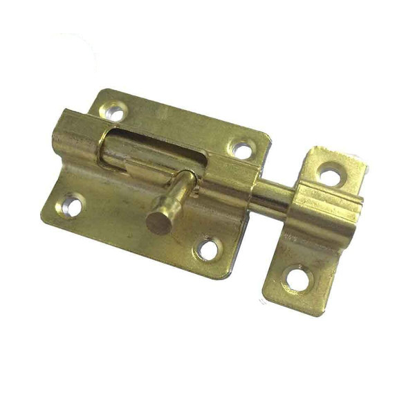 Door bolt EDM Fastener Reinforced Steel Bronze 35 mm