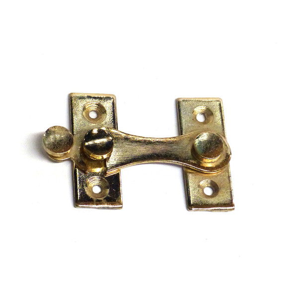 Door latch EDM H-shaped 4 cm Left Brass