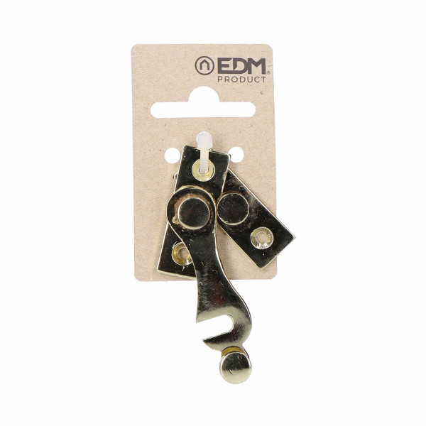 Door latch EDM H-shaped 6 cm Left Brass