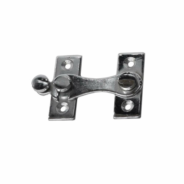 Door latch EDM H-shaped Steel 6 cm Left Chromed