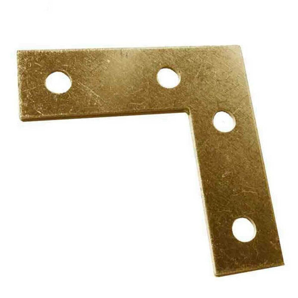 Set square EDM Flat Stainless steel Bronze (120 x 17 x 1,2 mm)