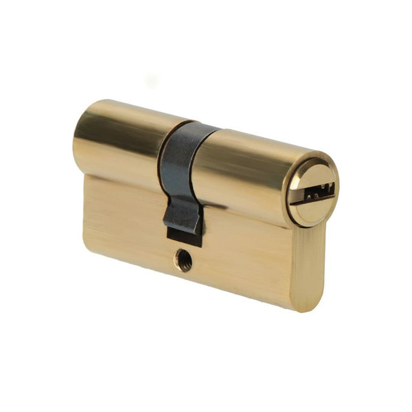 Cylinder EDM r13 European Short camlock Golden Brass (60 mm)