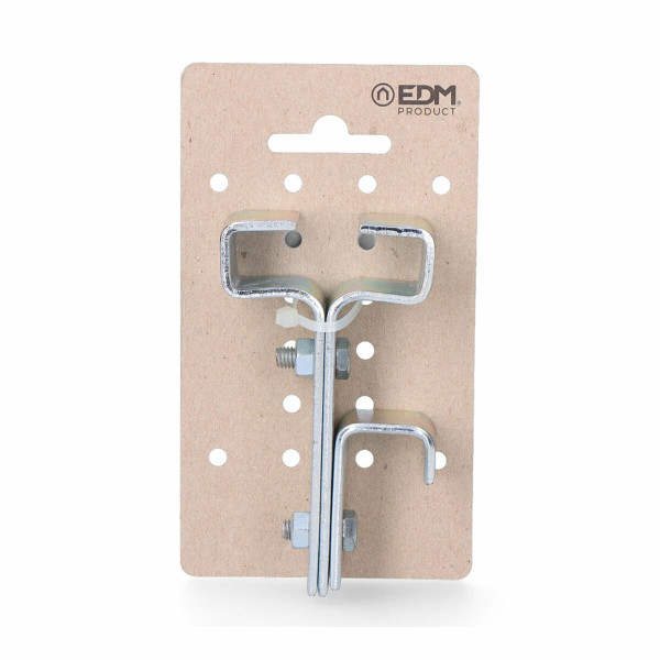 Holder EDM IPN 10 Beam Silver Zinc (11,5 x 5,5 cm)