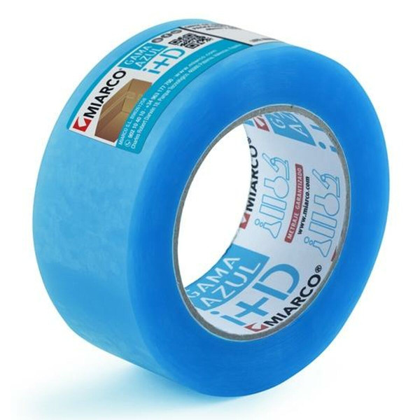 Adhesive Tape MIARCO Blue (48 x 66 mm) (6 Units)