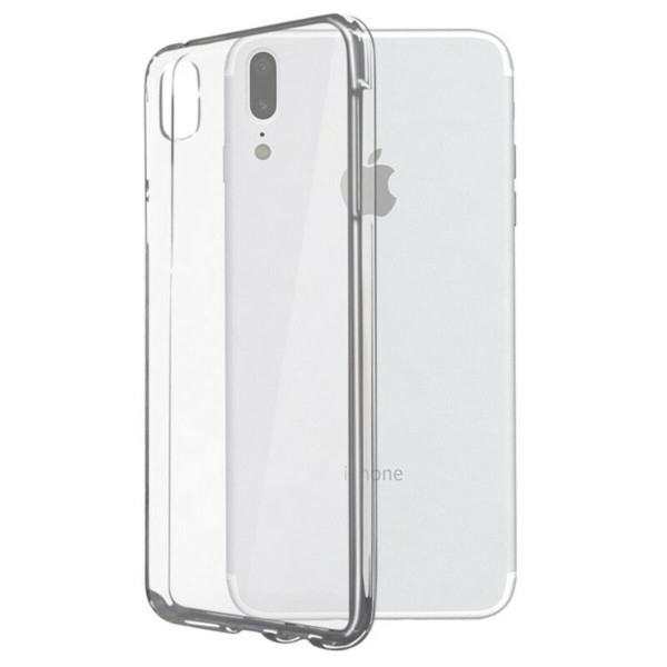 Mobile cover Iphone X KSIX Flex Transparent