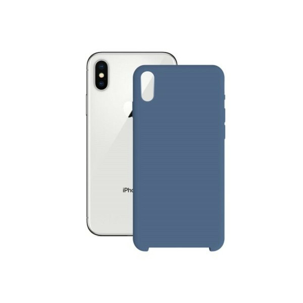 Mobile cover iPhone X/XS KSIX Soft Blue