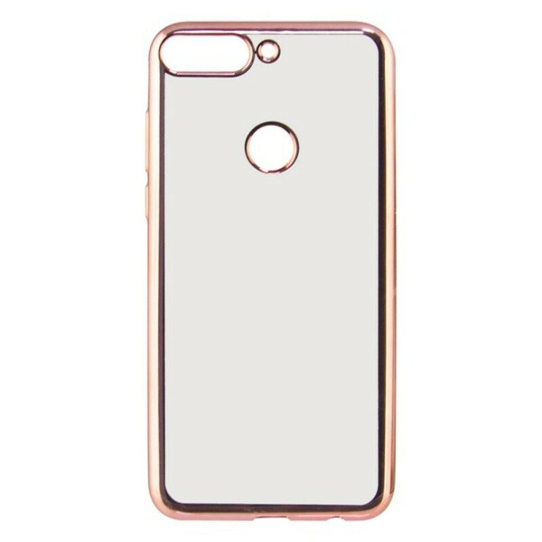 Mobile cover Huawei Y7 2018 KSIX Flex Metal TPU Flexible