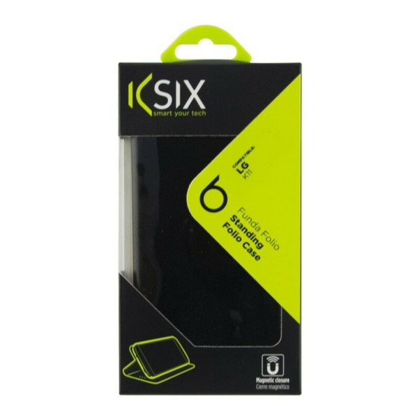 Folio Mobile Phone Case LG K11 KSIX Black