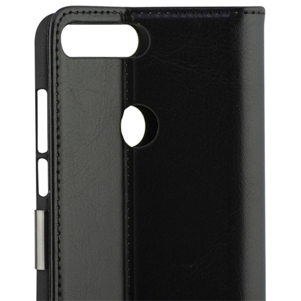 Folio Mobile Phone Case Huawei Y7 2018 KSIX Black