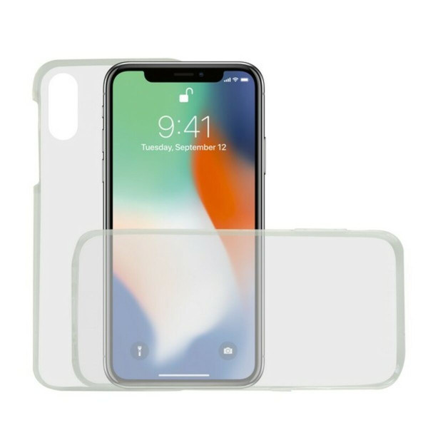 Mobile cover Iphone Xs Max KSIX Flex 360 (2 Pcs)