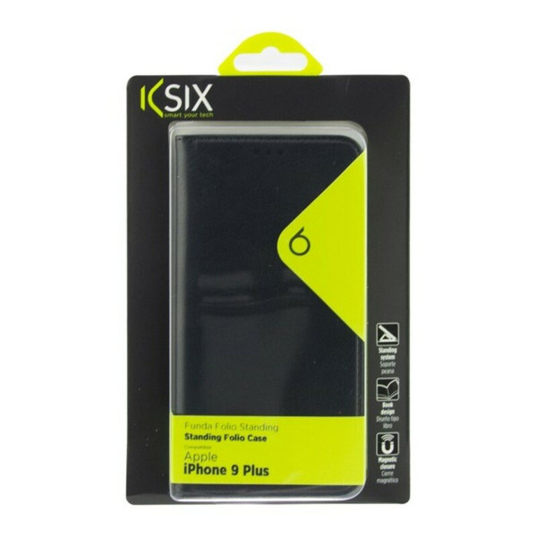 Folio Mobile Phone Case Iphone XS Max KSIX Black