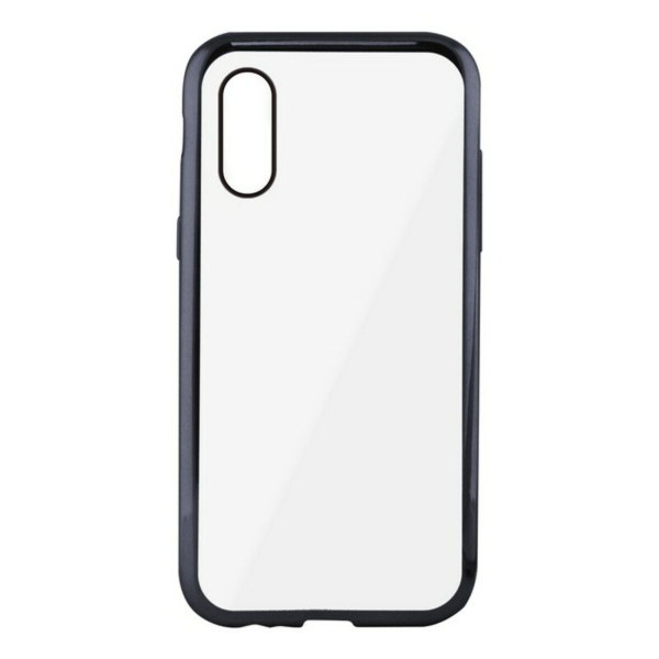 Mobile cover Iphone Xr KSIX Flex Metal Transparent