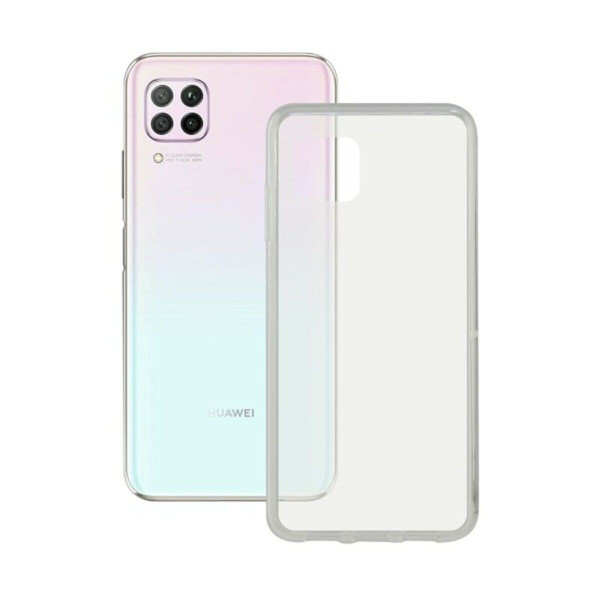 Mobile Phone Case with TPU Edge Huawei P40 Lite Contact Flex Transparent