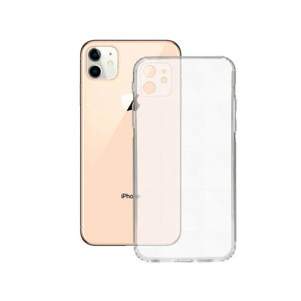 Case Iphone 12 Mini KSIX Flex TPU Transparent