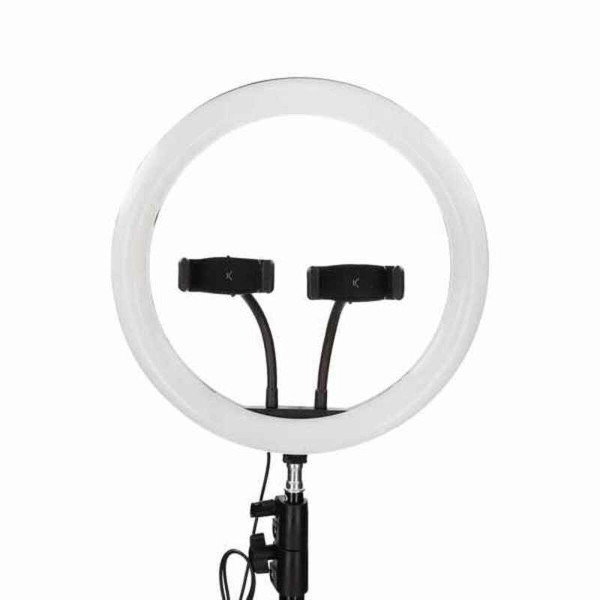 Rechargeable Selfie Ring Light KSIX Smartphone 10W